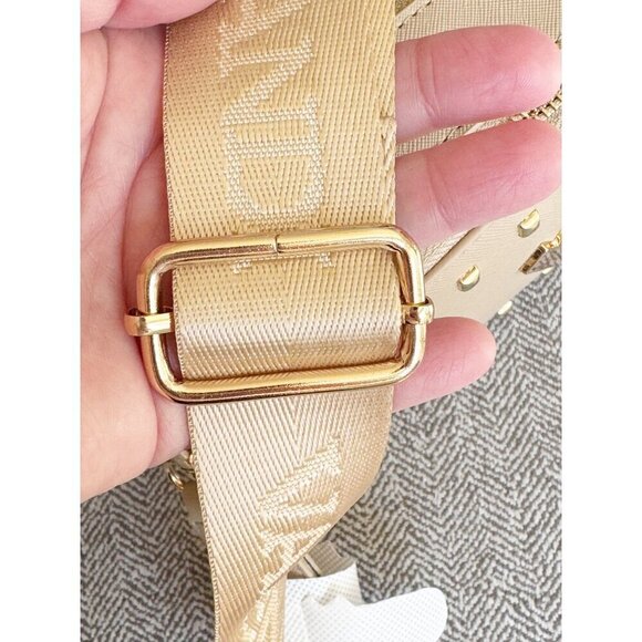 Valentino Orlandi Taupe Double Zipper Crossbody NWT - Picture 6 of 8